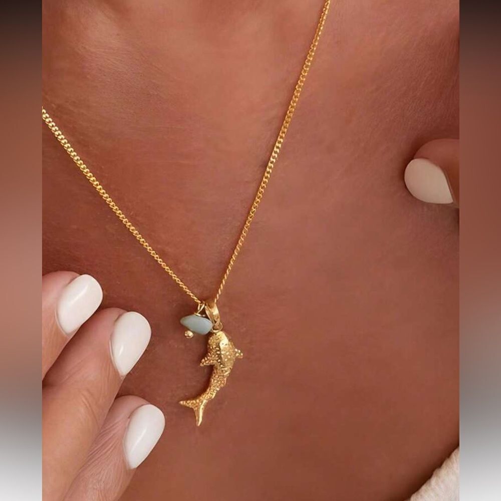 Dolphin Necklace N1480